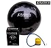 Platinum Health Unisex 2000lbs Static Strength Exercise/Yoga Fitness Stability Ball with Foot Pump (Black, 65 Centimeters)