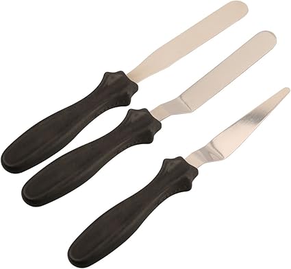 Amazon クランク付 スパチュラ ブレード アイシング クリーム アイシングスムーザー ケーキ装飾 ナイフツール キット Kokeo Store ナイフ 通販