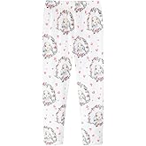 Mud Kingdom Little Big Girls Leggings Cute Printing Polyester Stretchy Fashion Spring Summer