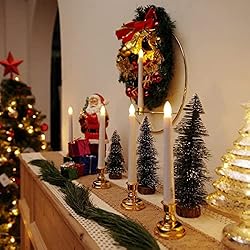 Homemory 9 Pcs Flameless Window Candles with Remote