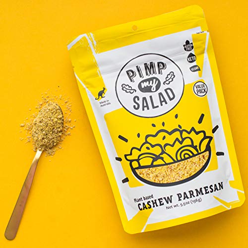 PIMP MY SALAD Cashew Parmesan Cheese | Keto Dairy Free Cashew Grated Cheese | Vegan Parmesan | Gluten Free Vegan Cheese… - Image 6