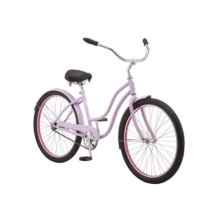 Buy Schwinn Mikko and Huron Adult Beach Cruiser Bike, 17Inch Steel Frame, Wide 26x2.1Inch