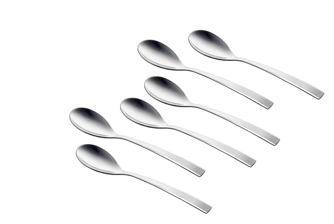 Shapes Stainless steel Koko Shell Dinner Spoon 17cm(Silver)- Set of 12