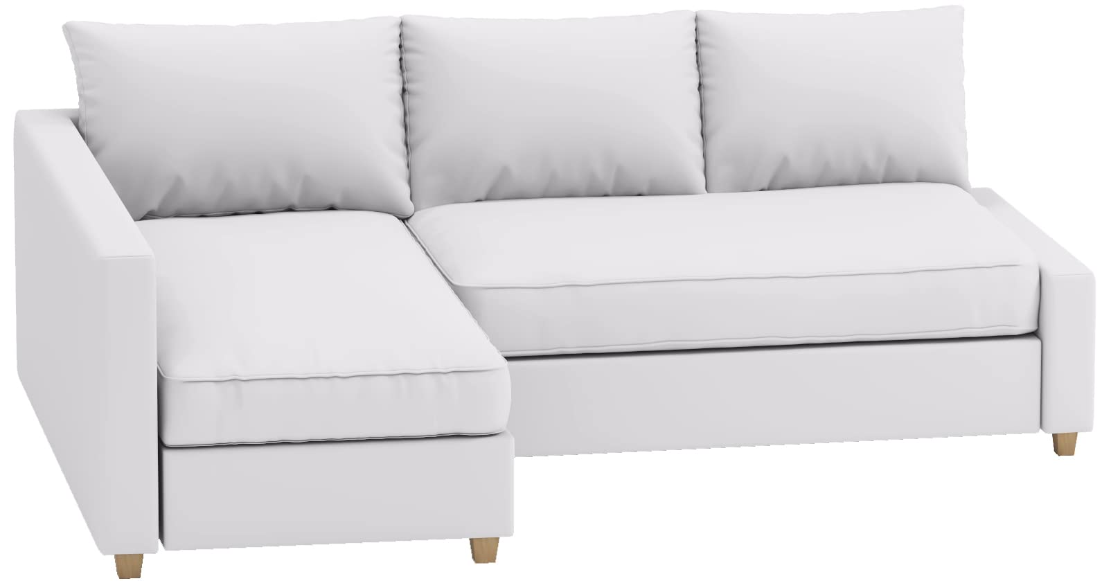Durable Polyester Flax Friheten Sleeper Sofa Cover