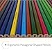 Watercolor Pencils 48-colored Water-soluble (Wooden, Pre-sharpened, Set of 48)