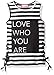 Dream Star Girls' Stripe Tank with Foil Screen and Lacing At Sides