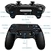 Qingta Wireless Game Controller for PS4 Rechargeable Support PC (Windows 7/8/10) PS3 with LED Light Portable Gaming Joystick Handle Black – PlayStation 4thumb 4