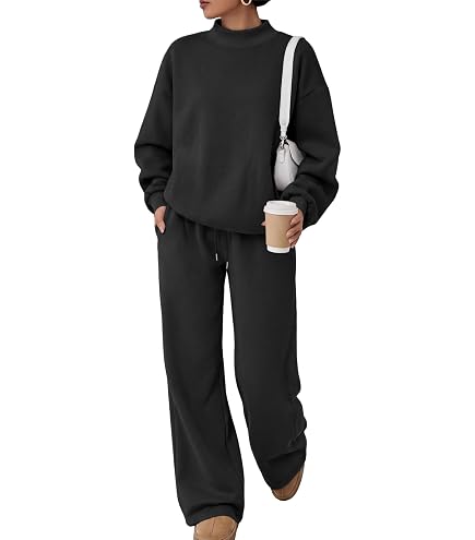 Amazon.com: Trendy Queen Womens 2 Piece Sweat Sets Fall Sweatsuit