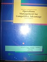 Selected Solutions From OPERATIONS MANAGEMENT for COMPETITIVE ADVANTAGE 0072438398 Book Cover