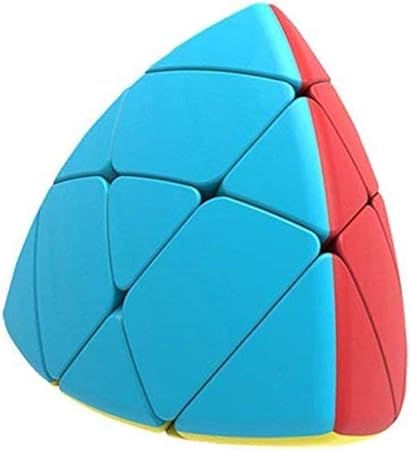 ARTLABEL Qiyi Pyramid Rubiks Cube Master Pyramorphix High Speed Stickerless Magic Cube Multicolor
