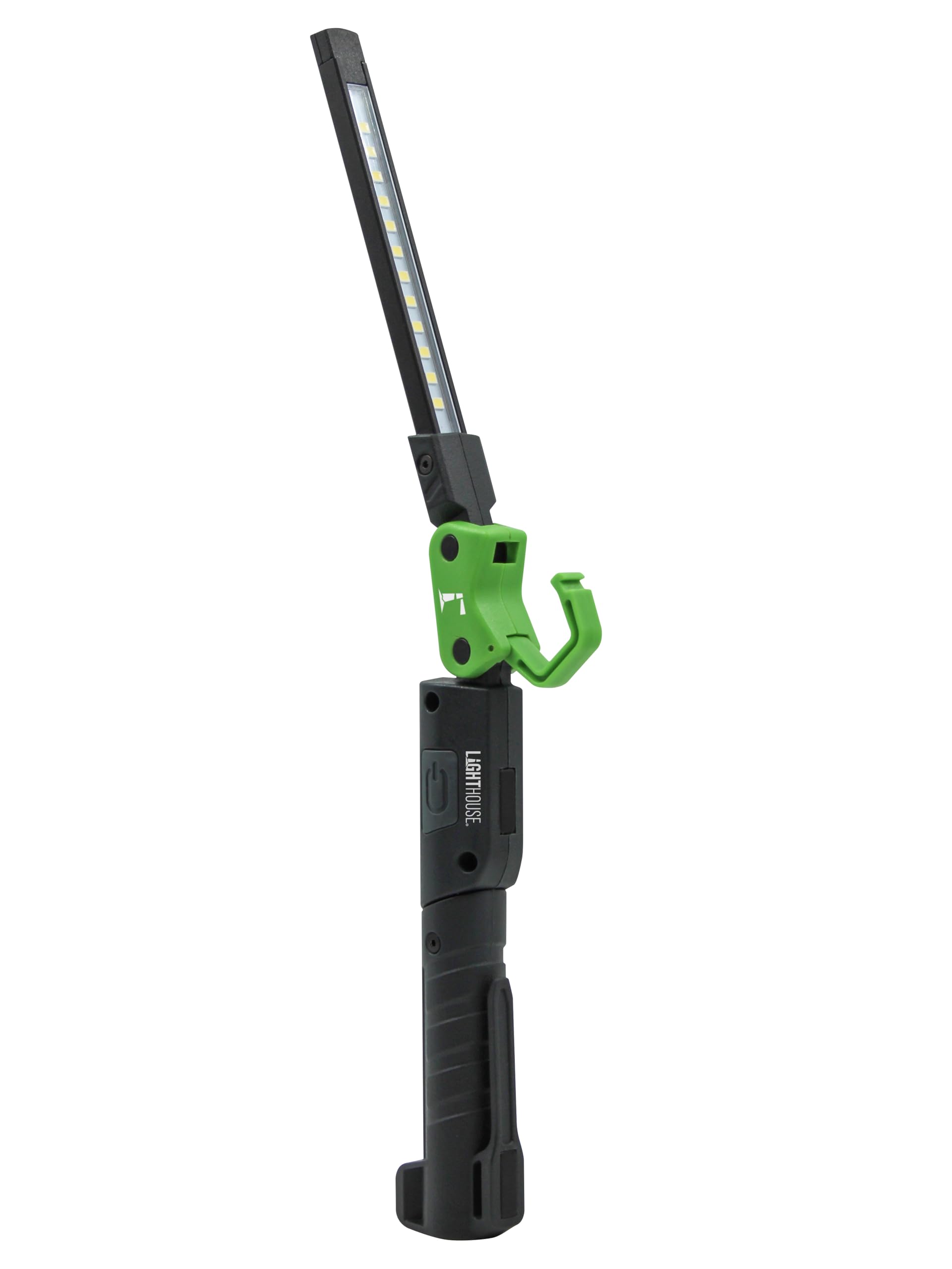 Lighthouse - L/HT40FR - Rechargeable Slim Folding Inspection Wand Work Light Torch - 400Lm, Grey