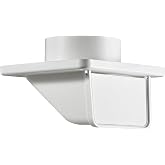Lambro 153W White Plastic Under Eave Vent, 3-Inch