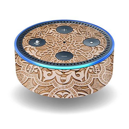 Click Here to See More Images MightySkins Protective Vinyl Skin Decal for Amazon Echo Dot (2nd Generation) wrap cover sticker skins Carved