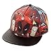 Marvel Comics Deadpool Sublimated PU Faux Leather Snapback