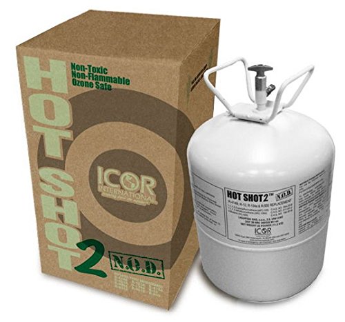 Hot Shot Two 2 Refrigerant R-12 R-134a R-500 R-401A/B R-409A R-416A 25 Lbs