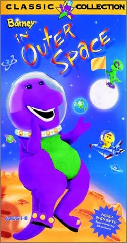 Amazon Com Barney Barney In Outer Space Vhs Bob West Julie Johnson Brice Armstrong Todd Duffey Alex Wilson Mera Baker Austin Ball Monte Black Maurie A Chandler Monet A Chandler Phyllis Cicero