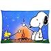 Custom Cute Snoopy Pillowcase Standard Size Design Cotton Pillow Case