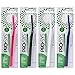 PRO-SYS Adult Soft Toothbrush with Silver and Zinc, Made with StaClean Dupont Bristles, Pack of 4