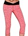 Yoga Reflex Women's Yoga Running Workout Capris Pants Hidden Pocket (XS-2XL)