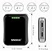 SINOELE 10000mAh Power Bank QC2.0 Phone Portable External Battery Packs Fast Charger for iPhone, Samsung, and More (Black)