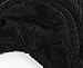 Home Prefer Baby Toddler Boys Winter Hat Fuzzy Fleece Knitted Beanie Hat with Visor Earflaps Hat Black 3-24 Months
