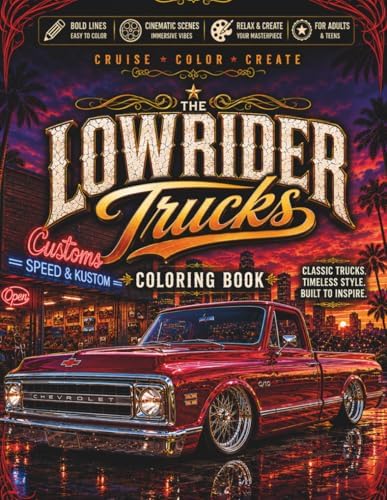 Color Your Ride: A Lowrider Coloring Adventure: Fadiora, Nova