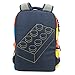 LEGO Brick Stack Eco Heritage Classic Backpack, Blue, One Size