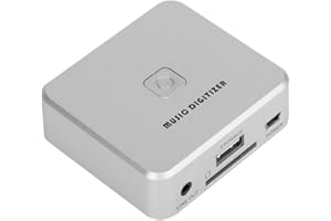 CFTGIW Music Digitizer Analog Audio to Mp3 Converter Directly to Card USB Capabilities Via This Music Digitizer Analog Audio to Mp3 Converter Music Can Be Provider Assure:Your