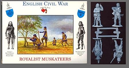 Amazon Com Toy Soldiers English Civil War Royalist Musketeers 16 Figures In 4 Poses Call To Arms Series 2 Compatible With Conte Marx Airfix Toy Soldiers San Diego Everything Else