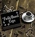 Mini Chalkboard Signs Double-Sided incl. 6 Colored Chalks + Eraser + BONUS E-BOOK!! Farmhouse Rustic Decor, Wedding Sign, Bar, Baby Shower, Restaurant, Cafe, Buffet Food Labels, Kitchen 5