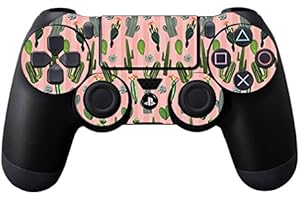 MightySkins Skin Compatible with Sony PS4 Controller - Cactus Garden | Protective, Durable, and Unique Vinyl Decal wrap Cover