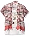 Self Esteem Girls' Big S/s Cardi with Tank and Necklace