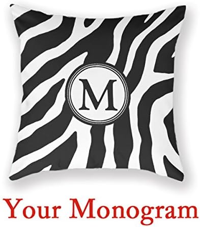 monogram pillow amazon