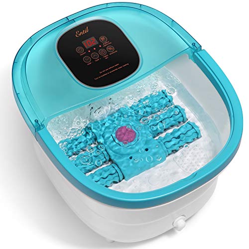 Foot Spa Bath Massager with 6 Motorized Rollers, Multifunction with