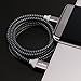 Fasgear Micro USB 2.0 Cable 2 Pack 10ft 2.4A Fast Charging Android Phone Charger Cord Braided Micro-B 2.0 Cable Compatible for PS4 X-Box One Controller/Sam-Sung S6/Fire TV Stick/Kindle/Webcam (Black)