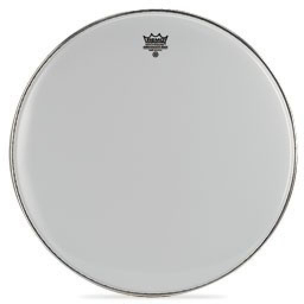 Remo Ambassador Smooth White™ Bass Drumhead, 18" — image 1