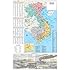 Vietnam Conflict War Poster Map - Laminated