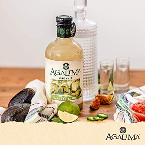 Agalima Organic Authenic Margarita Drink Mix, All Natural, 1 Liter (18