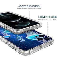 CARLOCA Compatible with iPhone 12 Pro Case,Clear