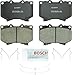 BOSCH BC812 QuietCast Premium Ceramic Disc Brake Pad Set - Compatible with Select Toyota Sequoia, Tundra; FRONT