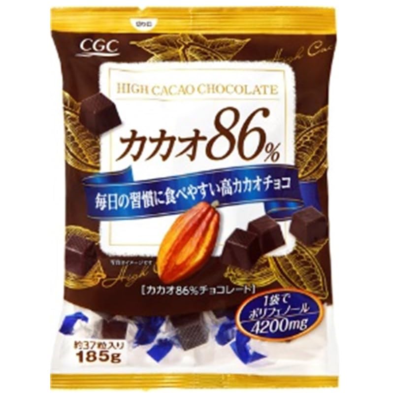 CGC カカオ86%チョコレート 185g（シジシージャパン）の口コミ
