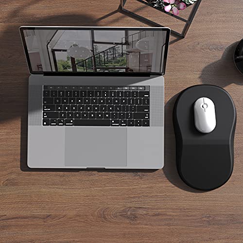 hueilm Ergonomic Mouse Pad Wrist Support,Pain Relief Mouse Pads with
