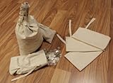 Canvas Blank Money Bag Bank Deposit Transit Coin Storage Sack Bags 12x19