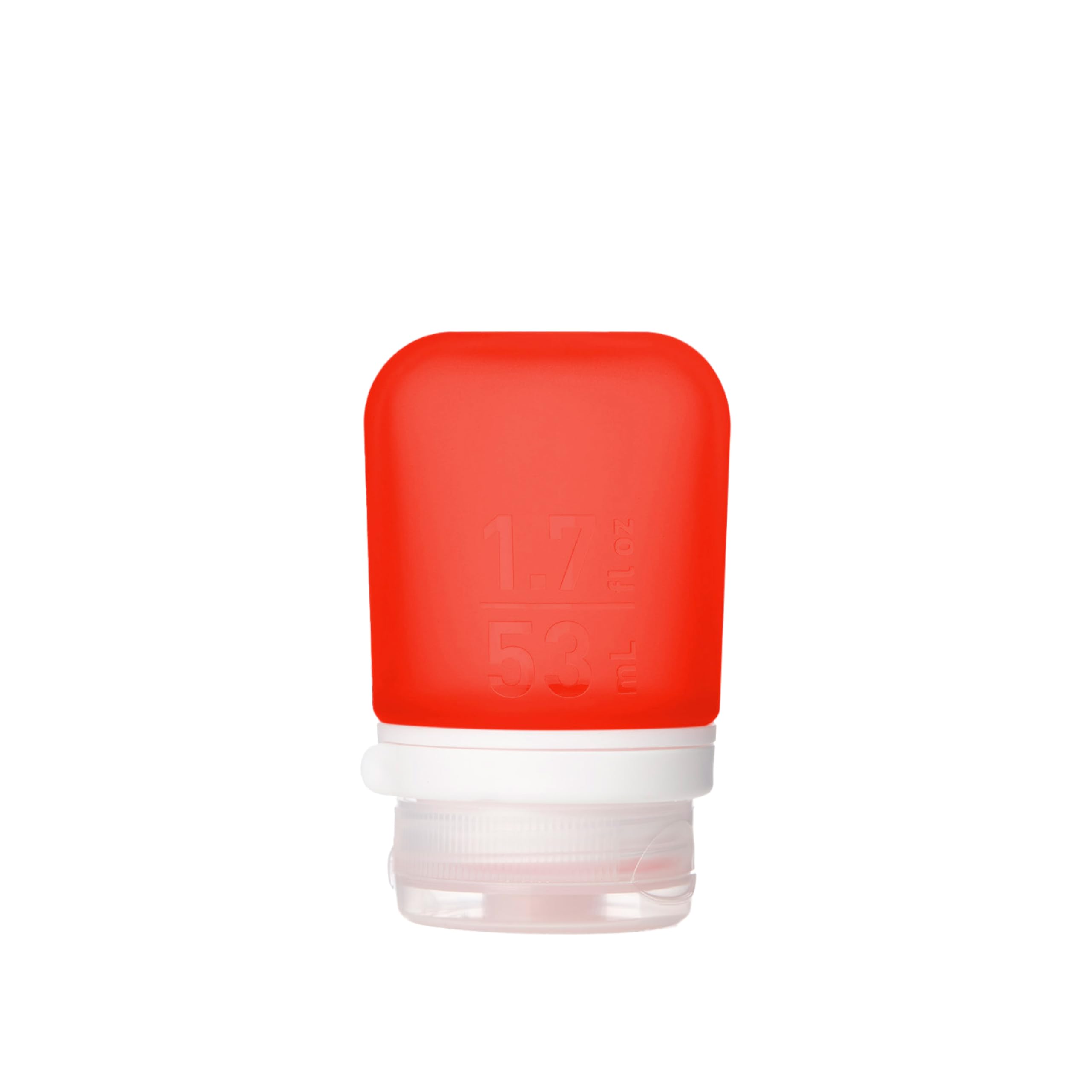 Humangear GoToob+ Travel Bottle With Locking Cap - 44ml - Red, Small