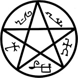 Supernatural Devils Trap Symbol Sigil Vinyl Sticker Decal Pentagram Anti Possession (5.5