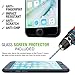iPhone 7 Plus case, FlexGear Clear Hard PC Back TPU bumper + Glass Screen Protector (Clear)