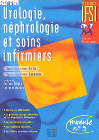 Urologie, néphrologie et soins infirmiers