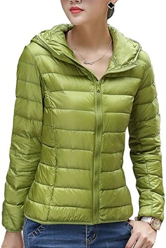 Women's Light Weight Down Jacket with Hood