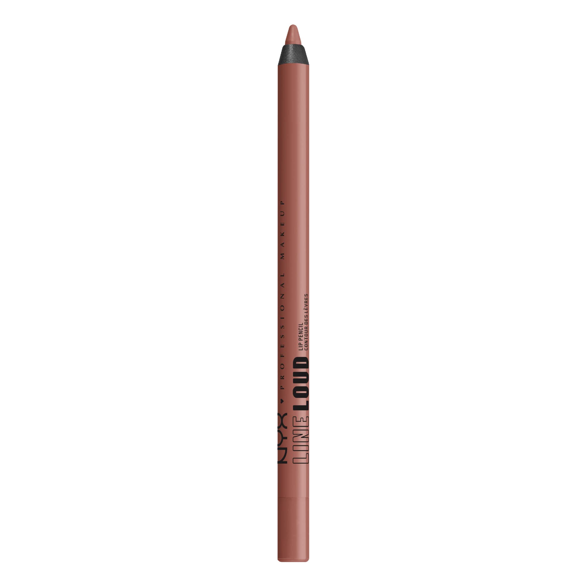 NYX Professional Makeup Matte Lip Liner, Transfer-, Fade- and Smudge-proof, Long-lasting, Line Loud, Transfer, Fade & Smudge Resistant, Shade: 06 Ambition Statement