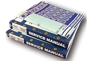 AgPubs Service Operators Manual Set for Ford 2000 5000 Series Tractor Repair Shop Owners